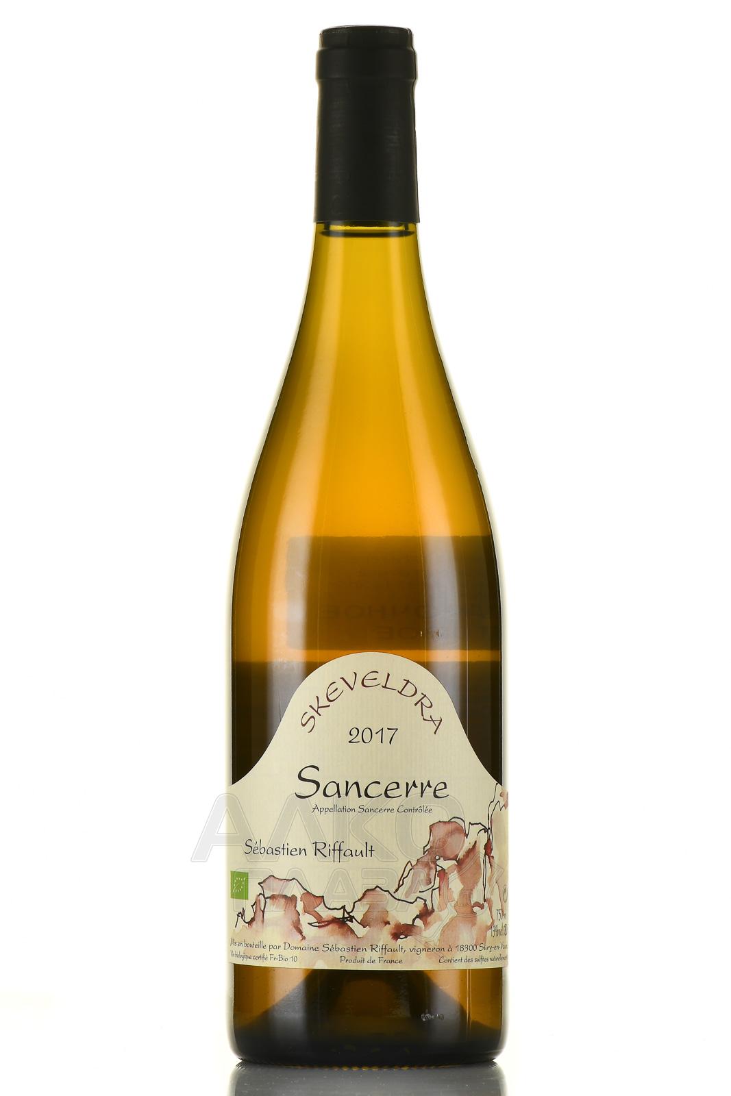 Domaine Etienne et Sebastien Riffault Skeveldra Sancerre AOC - вино Домен Этьен и Себастьен Риффо Скевелдра 0.75 л белое сухое