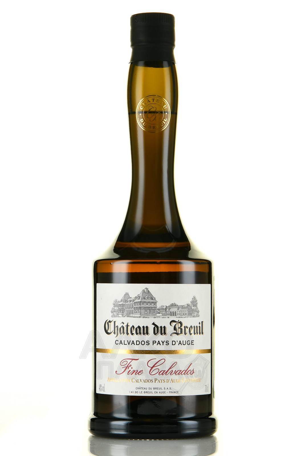 Chateau du Breuil Fine Calvados - купить Шато дю Брёй Фин Кальвадос 0.7 л - цена