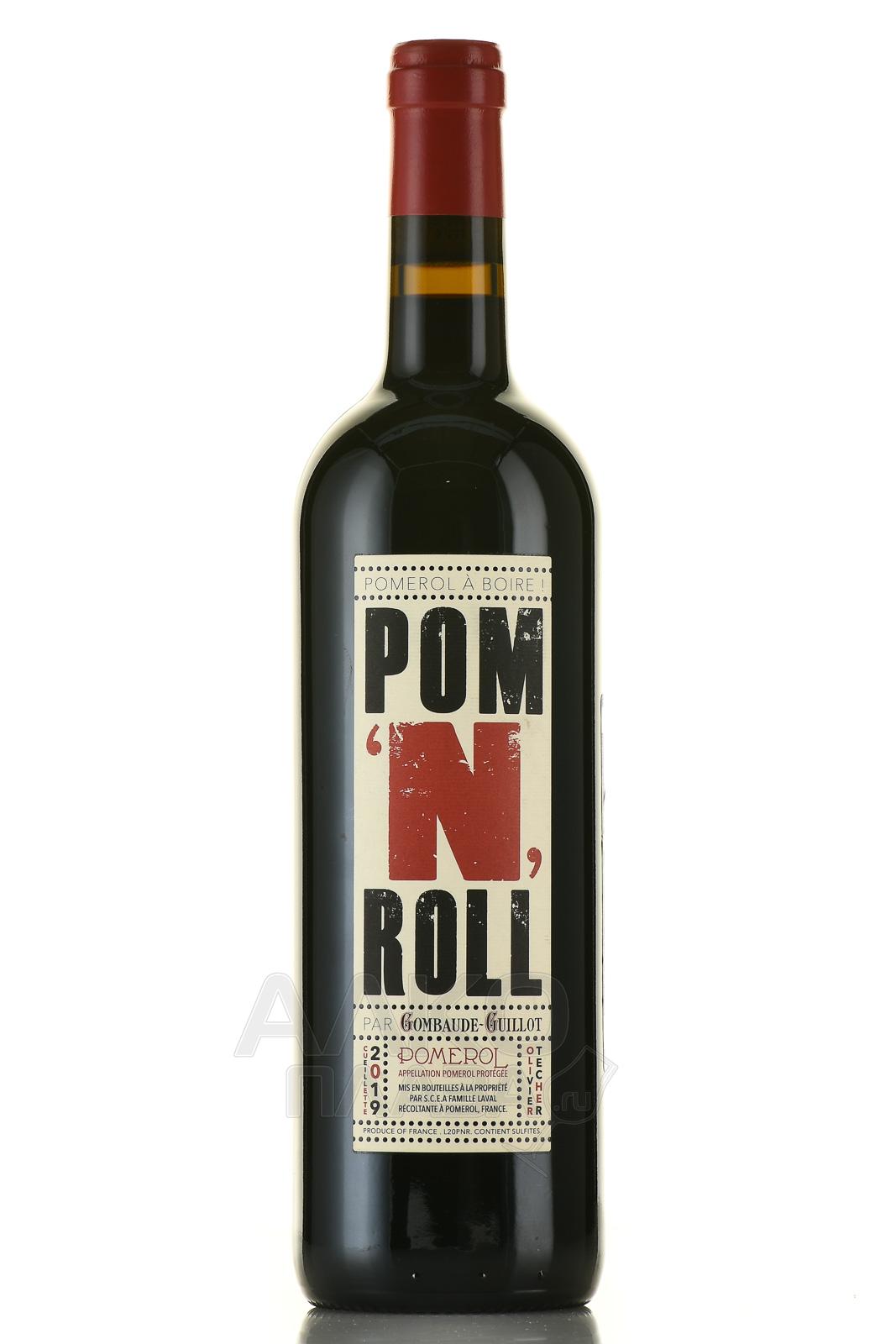 Pom’N’Roll Pomerol AOC - вино ПомНРолл Помроль АОП 0.75 л красное сухое