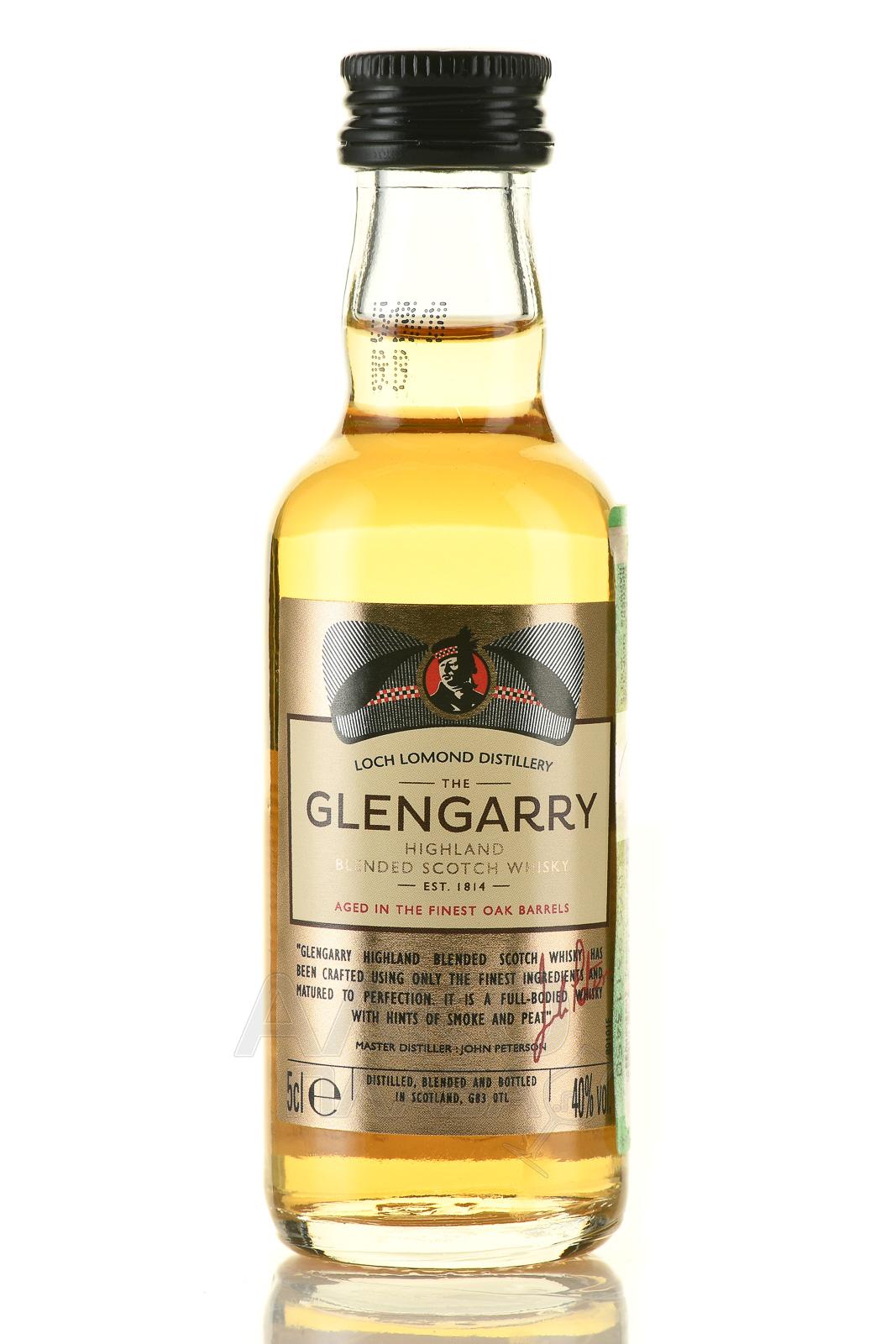 Glengarry Blended Whisky - виски Гленгэрри 0.05 л