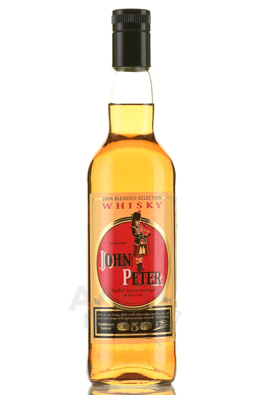 John Peter Blended Whisky - виски Джон Петер 3 года 0.7 л