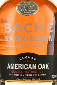 Bache-Gabrielsen American Oak - коньяк Баш Габриэльсен Американ ОАК 0.7 л в п/у