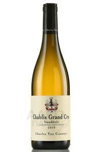 Charles Van Canneyt Chablis Grand Cru Vaudesir AOC - вино Шарль Ван Канне Шабли Гран Крю АОС Водезир 2019 год 0.75 л белое сухое