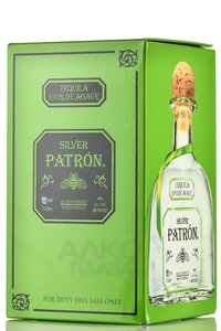 Patron Silver - текила Патрон Сильвер 1 л в п/у