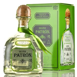 Patron Silver - текила Патрон Сильвер 1 л в п/у