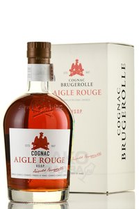 Brugerolle Aigle Rouge VSOP 4 years old - коньяк Брюжроль Игл Руж ВСОП четырехлетний 0.7 л в п/у