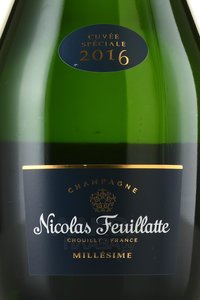 Nicolas Feuillatte Cuvee 225 Brut 2005 - шампанское Николя Фейят Кюве 225 Брют 0.75 л