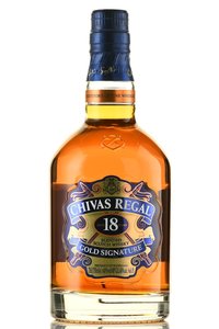 Chivas Regal 18 years - виски Чивас Ригал 18 лет 0.75 л