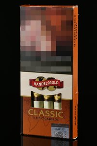 Handelsgold Classic Tip-Cigarillos - сигариллы с мундштуком Хандэлсголд Классик Тип Сигариллос