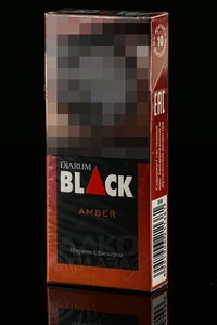 Djarum Black Amber - сигариллы Кретек Джарум Блэк Амбер с фильтром
