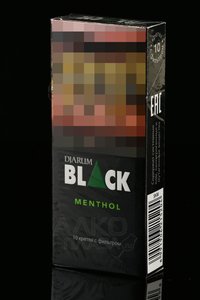 Djarum Black Menthol - сигариллы Кретек Джарум Блэк Ментол с фильтром
