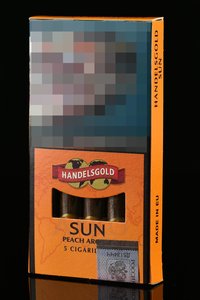 Handelsgold Peach Sun Cigarillos - сигариллы Хандэлсголд Аромат Пич Сан Сигариллос