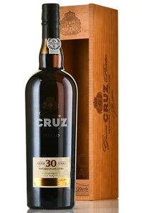 Porto Gran Cruz 30 Years Old Wooden Box - портвейн Гран Круз 30 лет 0.75 л в д/у