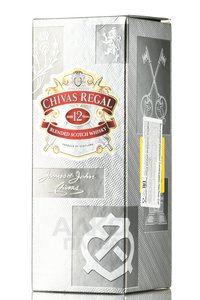 Chivas Regal 12 years old - виски Чивас Ригал 12 лет 0.75 л в п/у