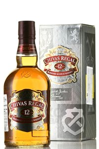 Chivas Regal 12 years old - виски Чивас Ригал 12 лет 0.75 л в п/у