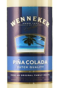 Wenneker Pino Colada - ликер Веннекер Пино Колада 0.7 л