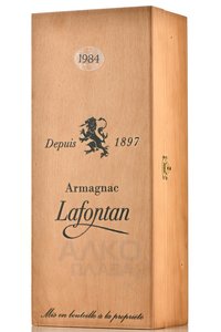Lafontan Millesime 1984 - арманьяк Лафонтан Миллезим 1984 года 0.7 л
