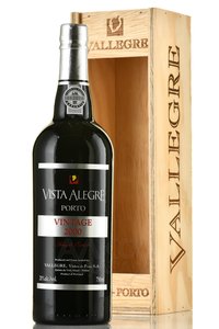 Porto Vista Alegre Vintage 2000 in Wooden Box - портвейн Виста Алегре Винтаж 2000 0.75 л в д/у