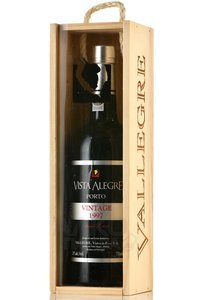 Porto Vista Alegre Vintage 1997 in Wooden Box - портвейн Виста Алегре Винтаж 1997 0.75 л в д/у