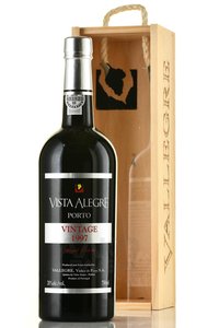 Porto Vista Alegre Vintage 1997 in Wooden Box - портвейн Виста Алегре Винтаж 1997 0.75 л в д/у