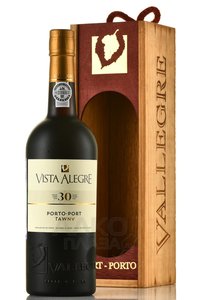 Porto Vista Alegre 30 Years in Wooden Box - портвейн Виста Алегре 30 лет 0.75 л в д/у