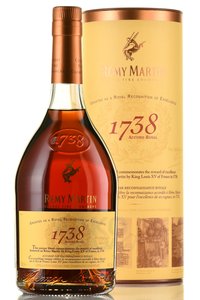 Remy Martin 1738 Accord Royal - коньяк Реми Мартин 1738 Аккорд Роял 0.7 л в тубе