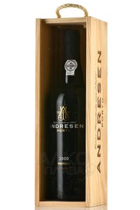 Andresen Vintage 2000 Wooden Box - портвейн Андресен Винтейдж 2000 год 0.75 л в д/у