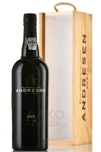 Andresen Vintage 2000 Wooden Box - портвейн Андресен Винтейдж 2000 год 0.75 л в д/у