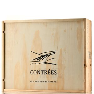 Contrees Les Riceys-Champagne - шампанское Контрэ набор из 4-х бутылок 0.75 л в д/у