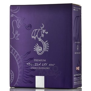 Ley 925 Diamand Anejo Cristalino Premium - текила Лей 925 Диаманд Аньехо Кристалино Премиум 0.75 л в п/у