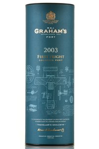 Graham’s First Flight Colheita Port - портвейн Грэмс Фест Флайт 2003 год 0.75 л в тубе