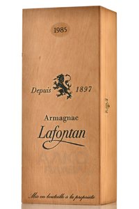 Lafontan 1985 - арманьяк Лафонтан 1985 года 0.7 л
