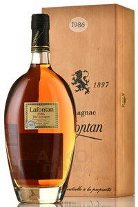 Lafontan Millesime 1986 - арманьяк Лафонтан Миллезим 1986 года 0.7 л