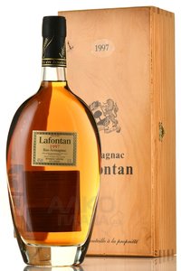 Lafontan Millesime 1997 Wooden Box - арманьяк Лафонтан Миллезиме 1997 года 0.7 л в д/у