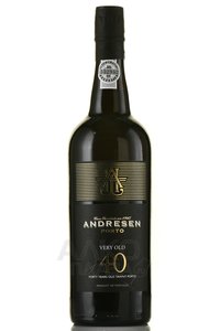 Porto Andresen Very Old 40 Tawny in Tube - портвейн Андресен Вери Олд 40 лет Тони 0.75 л в тубе