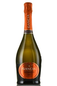 Gancia Prosecco Dry DOC - вино игристое Ганча Просекко Драй ДОК 0.75 л белое сухое в п/у