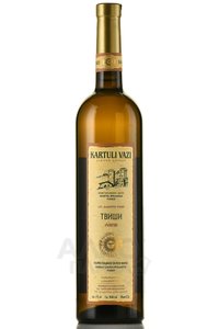 Kartuli Vazi Tvishi - вино Картули Вази Твиши 0.75 л белое полусладкое
