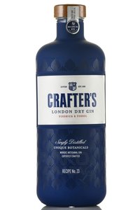 Gin Crafters London Dry Gin - джин Крафтерс Лондон Драй 0.7 л