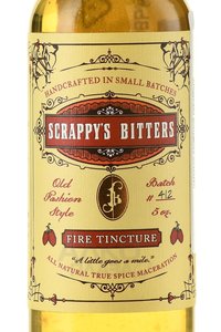 Scrappys Bitters Firewater Tincture - биттер Скрэппис Биттерс Огненная Вода Тинктура 0.15 л