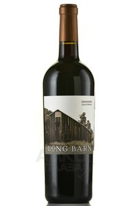 Long Barn Zinfandel - вино Лонг Барн Зинфандель 2020 год 0.75 л красное полусухое