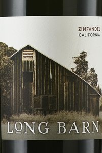 Long Barn Zinfandel - вино Лонг Барн Зинфандель 2020 год 0.75 л красное полусухое