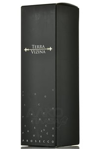 Terra Vizina Prosecco Millesimato - вино игристое Терра Вицина Просекко Миллезимато 2021 год 0.75 л белое брют в п/у