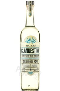 Clandestina Blanco - текила Кландестина Бланко 0.7 л