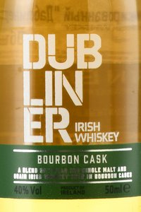 The Dubliner - виски купажированный Даблинер 0.05 л