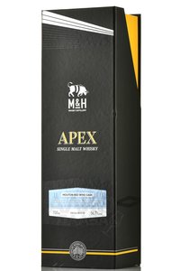 M&H Apex Mouton Red Wine Cask - виски Эм энд Эйч Апекс Мутон Ред Вайн Каск 0.7 л в п/у