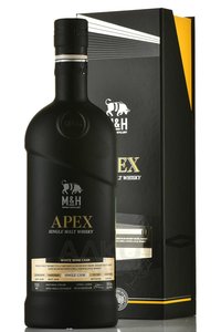 M&H Apex Single Cask White Wine Cask - виски Эм энд Эйч Апекс Сингл Каск Уайт Вайн Каск 0.7 л в п/у