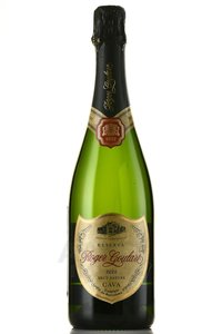 Roger Goulart Reserva Brut Nature Cava - вино игристое Кава Рожер Гуларт Резерва Брют Натюр 2020 год 0.75 л белое экстра брют в п/у