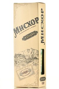 Коньяк Мисхор ВСОП 5 летний 0.5 л в п/у