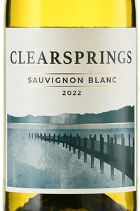 Clearsprings Sauvignon Blanc - вино Клирспрингс Совиньон Блан 2022 год 0.75 л белое сухое