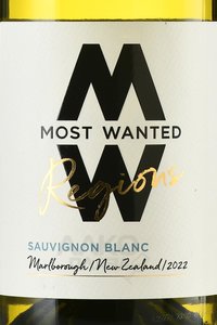 Most Wanted Regions Sauvignon Blanc Marlborough - вино Мост Уонтед Регионс Совиньон Блан Мальборо 2022 год 0.75 л белое сухое